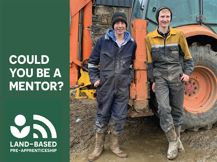 Appeal for mentors to offer first step into farming