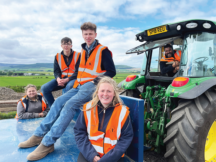 Pre-apprentices get into gear with tractor training